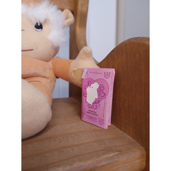 Vtg 1998 Enesco Precious Moments Tender Tails Monkeys Set of 3 Holding Hands NWT - Picture 2 of 8